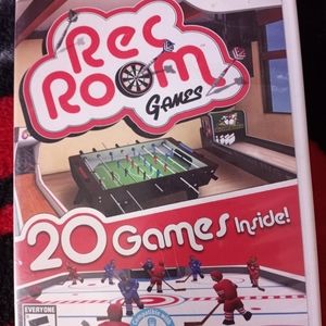 rec room 20 games Wii
